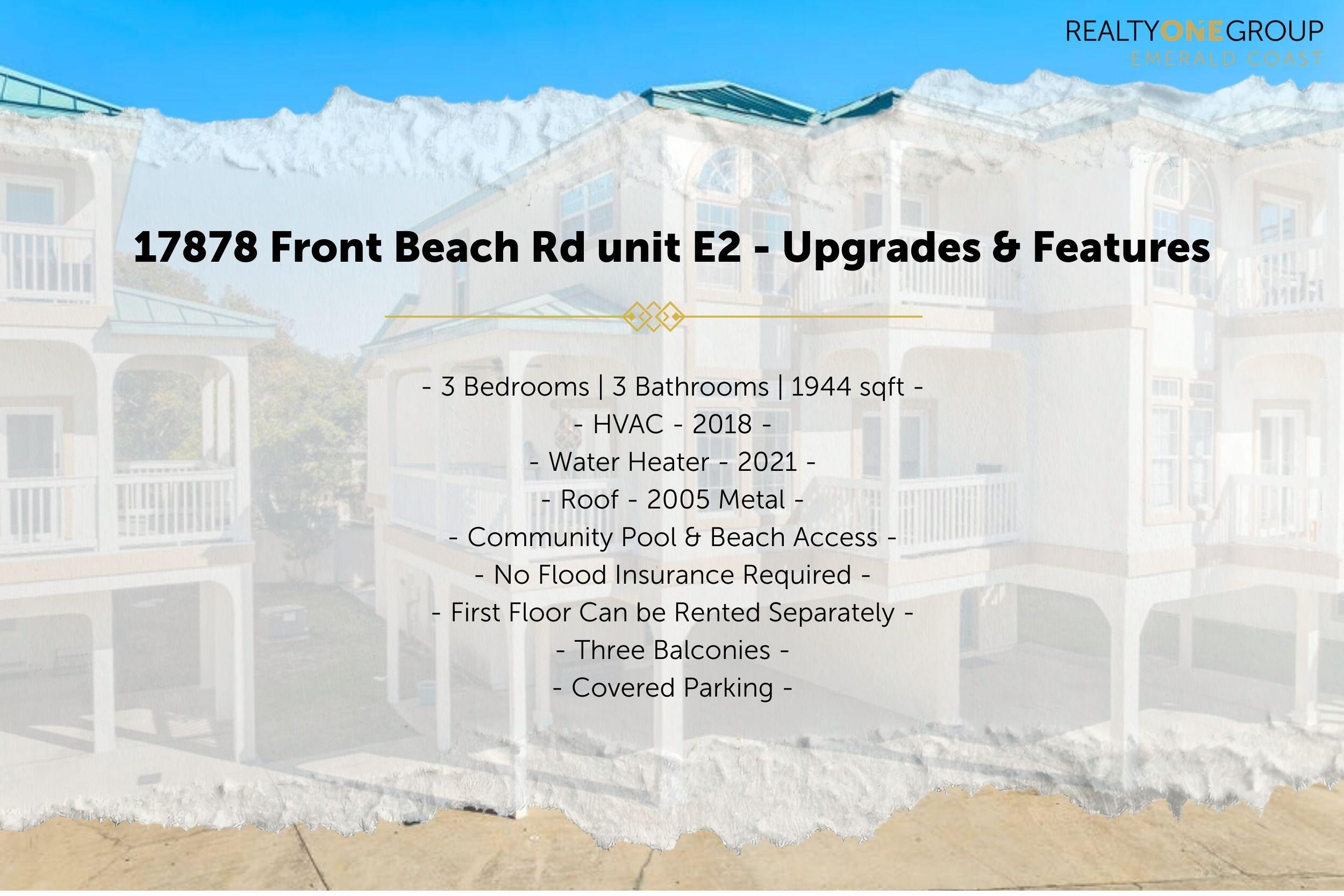 17878 Front Beach Road, Unit E2 Panama City Beach, FL 32413 - Photo 2 of 34