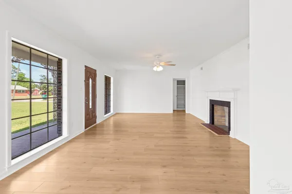 a view of empty room