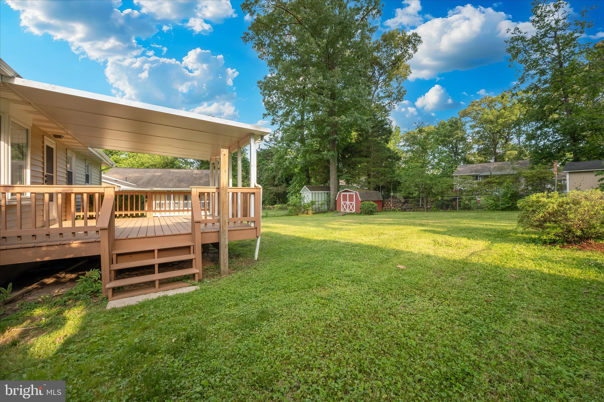 115 Woodland Road Gaithersburg, MD 20877 - Photo 28 of 40 Fenced Rear Yard
