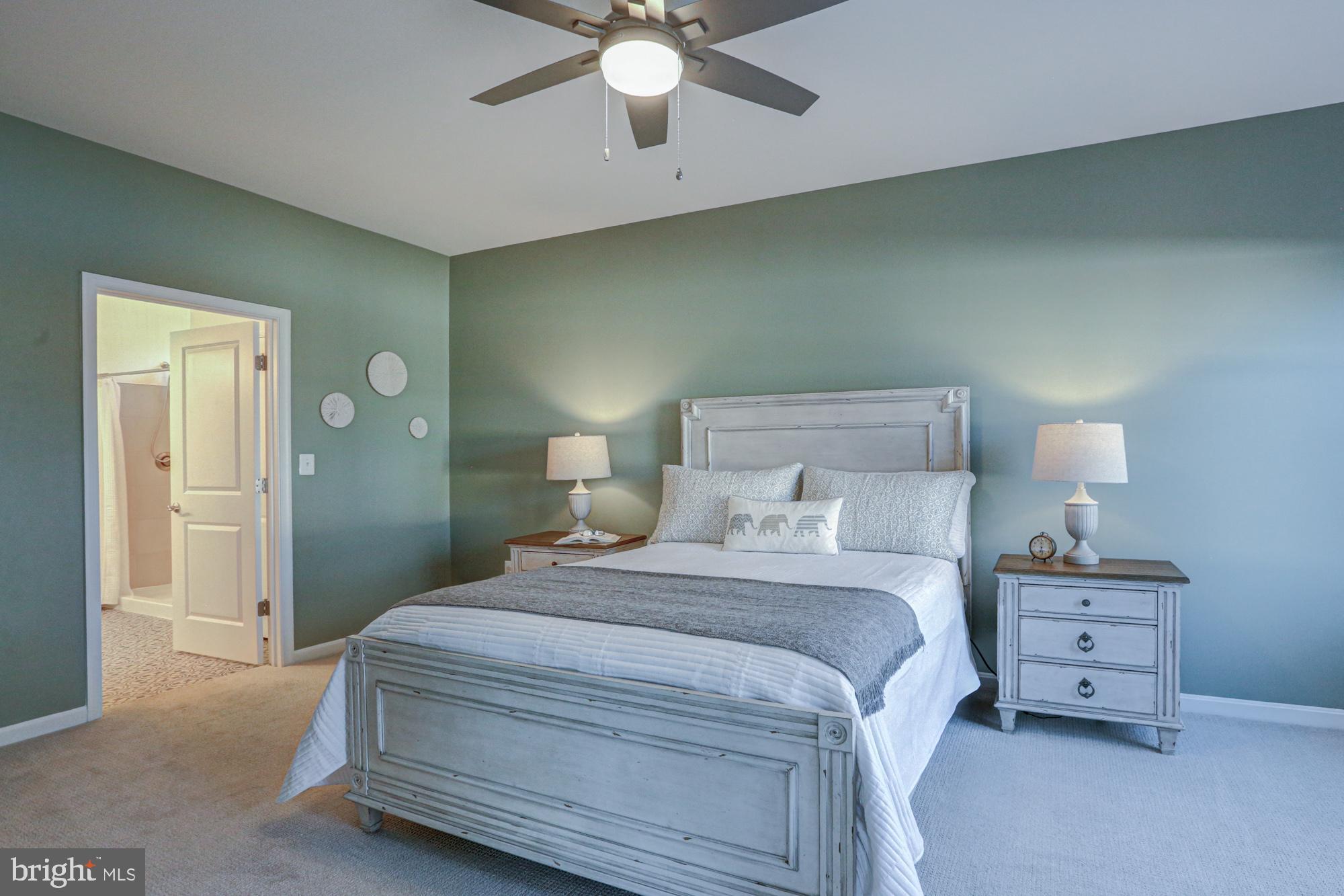 507 Cherry Bark Road Middletown, DE 19709 - Photo 41 of 81 a bedroom with a bed and a chandelier