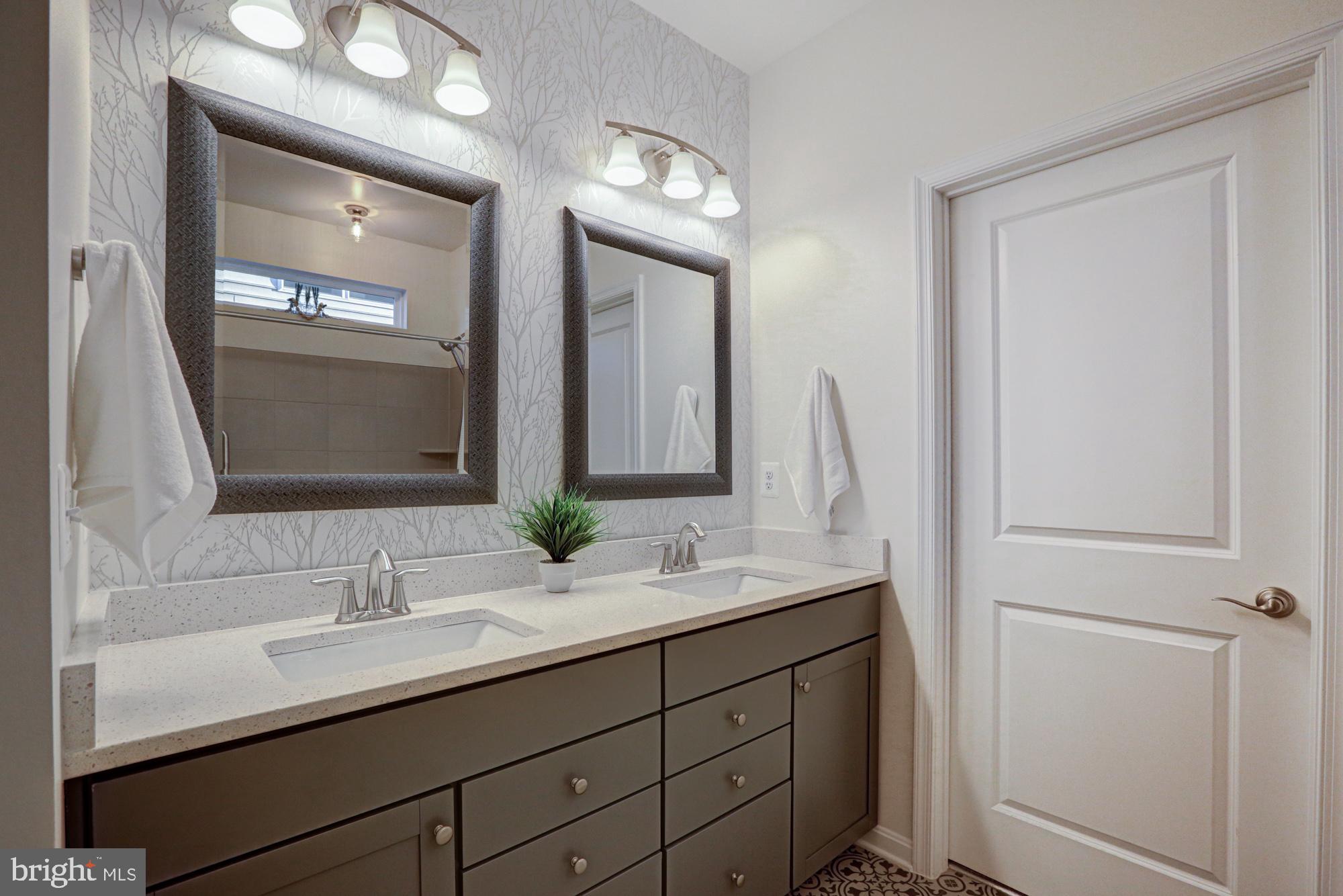 507 Cherry Bark Road Middletown, DE 19709 - Photo 46 of 81 a bathroom with a double vanity sink and a mirror