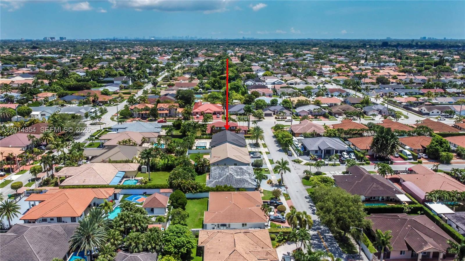 14211 Southwest 31st Street Miami, FL 33175 - Photo 5 of 27 an aerial view of a city with lots of residential buildings