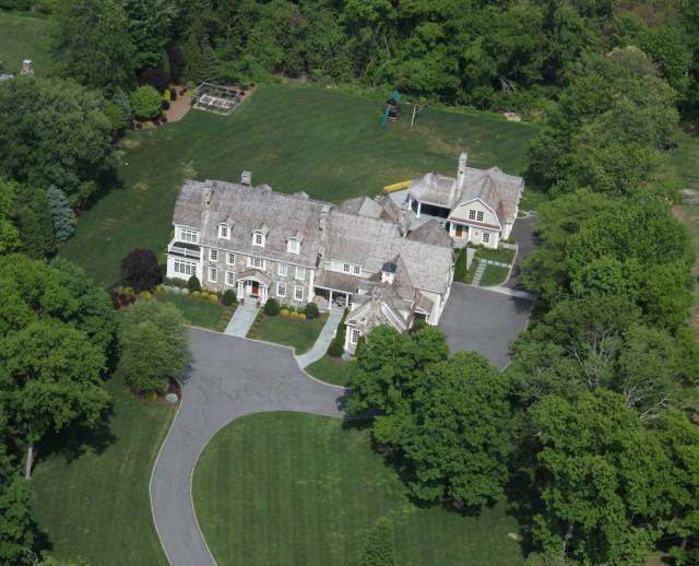 268 Silver Spring Road Ridgefield, CT 06877 - Photo 1 of 1 an aerial view of a house with outdoor space swimming pool and outdoor seating