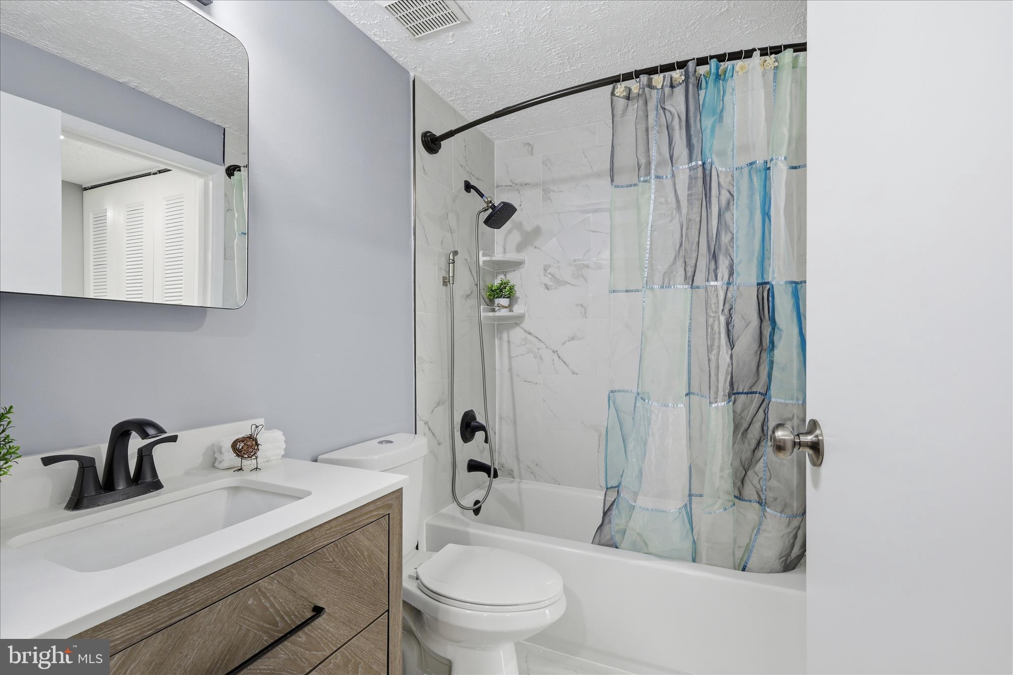 307 Brethour Court Sterling, VA 20164 - Photo 19 of 43 a bathroom with a sink a toilet and shower