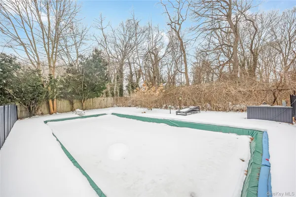 a view of backyard space