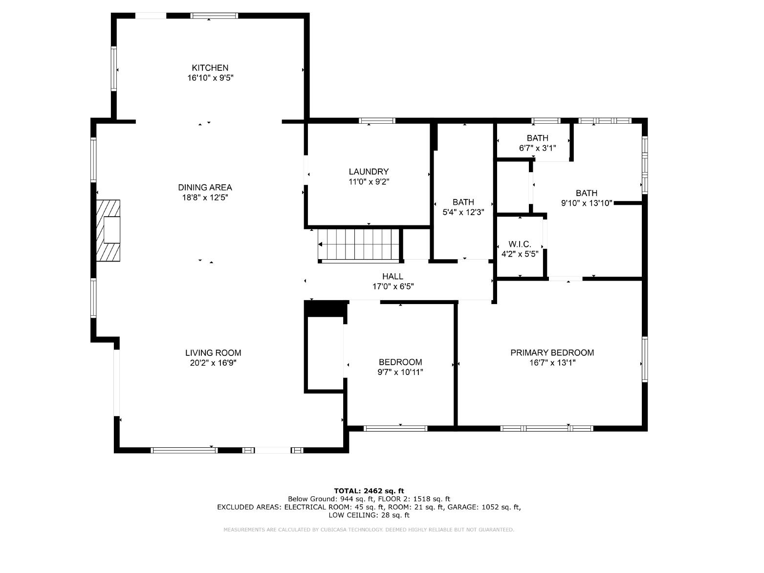 61151 Parrell Road Bend, OR 97702 - Photo 46 of 47 Main level floor plan