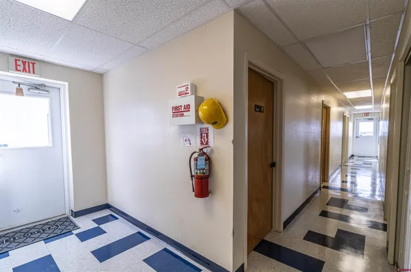 a view of an entryway door