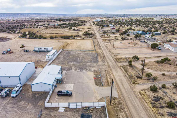 an aerial view of a