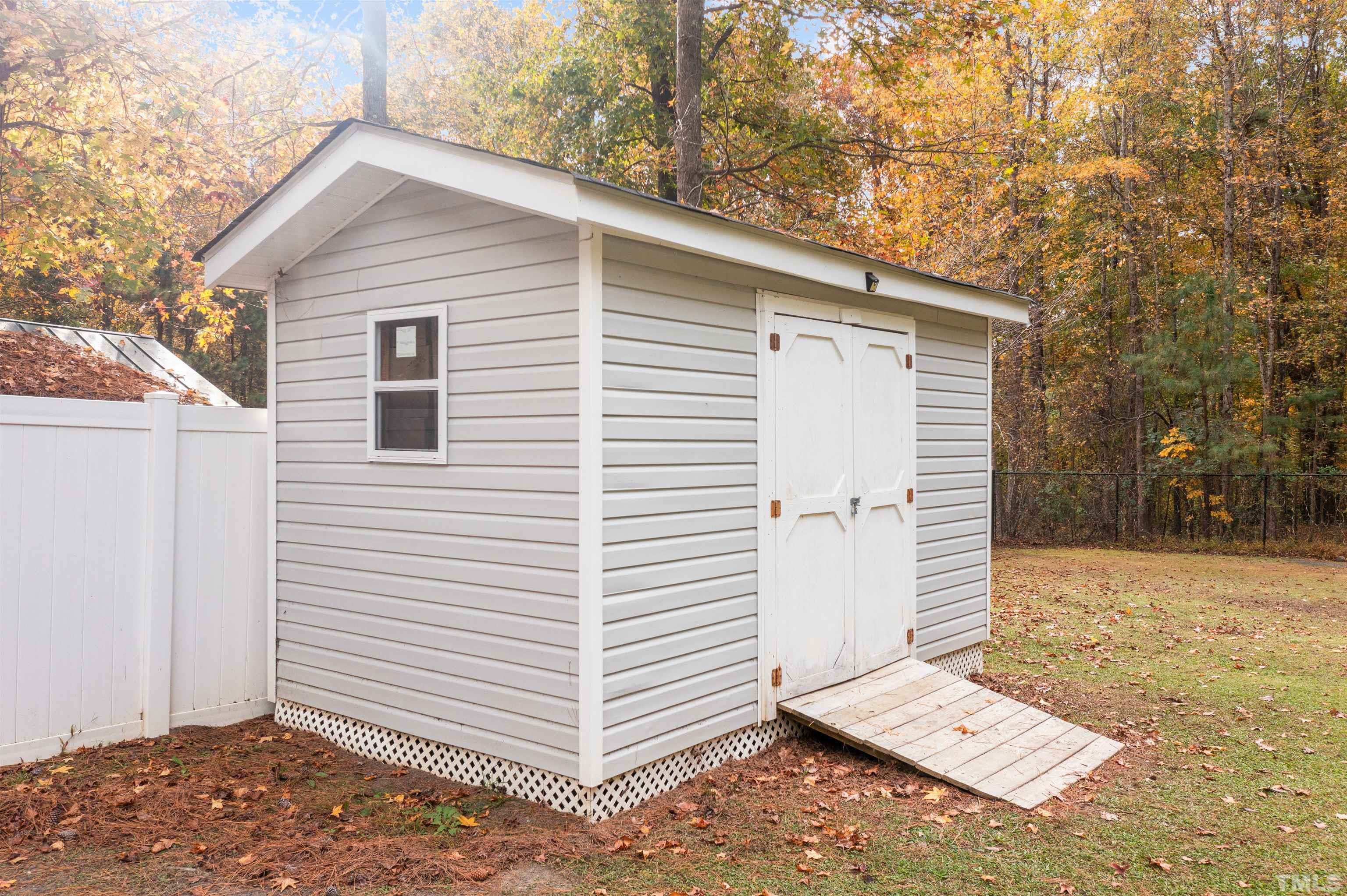 2710 Hurdover Road Apex, NC 27539 - Photo 45 of 52 a view of backyard of house