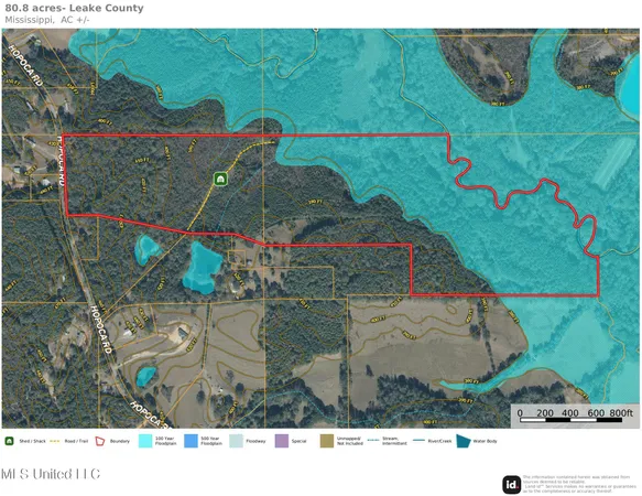 $210,080 | 80.8 Acres, Carthage, MS 39051