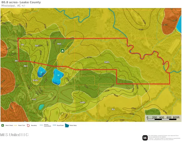 $210,080 | 80.8 Acres, Carthage, MS 39051