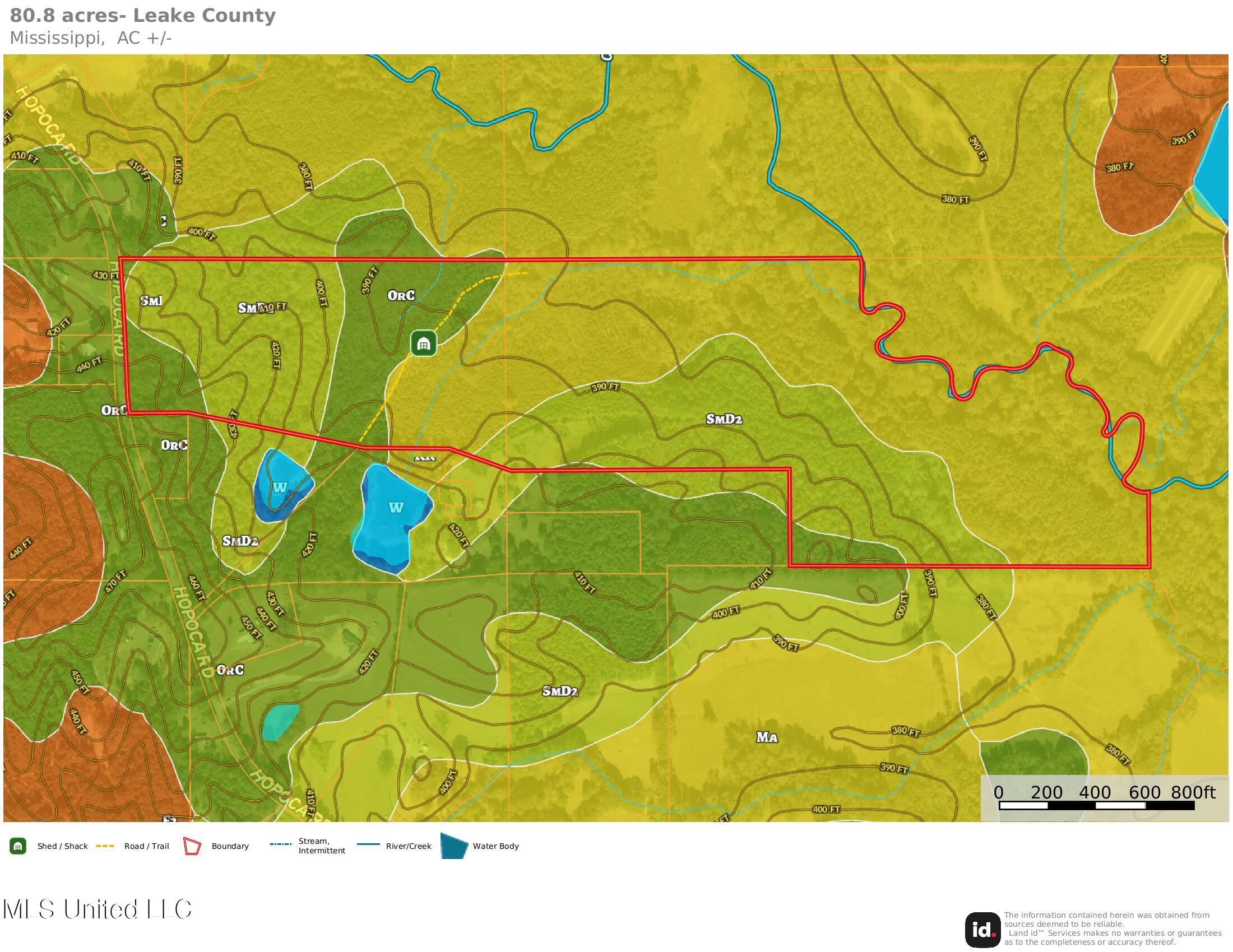 80.8 Acres Carthage, MS 39051 - Photo 66 of 68 soils