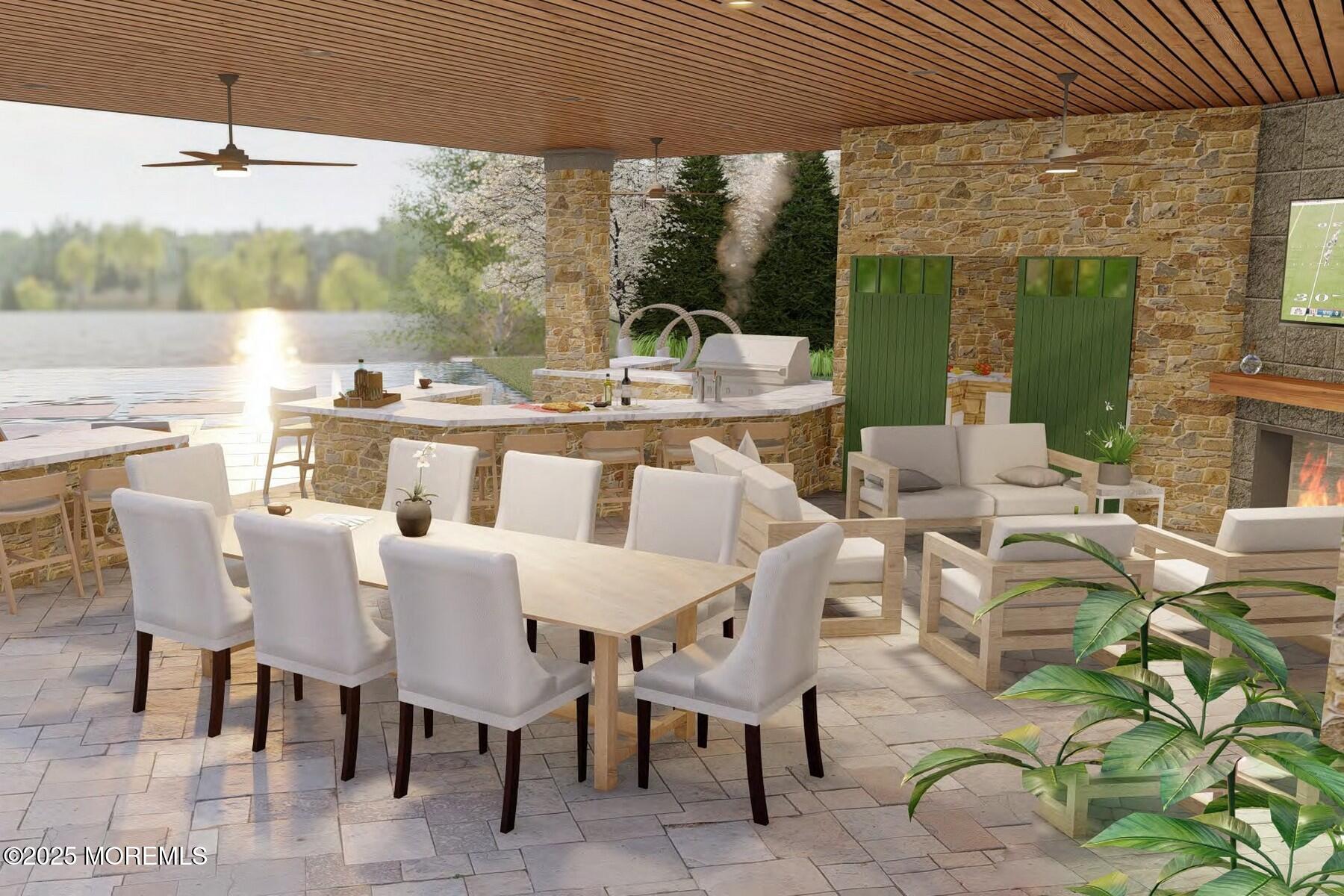 1 Hance Road Fair Haven, NJ 07704 - Photo 16 of 20 Cabana Rendering