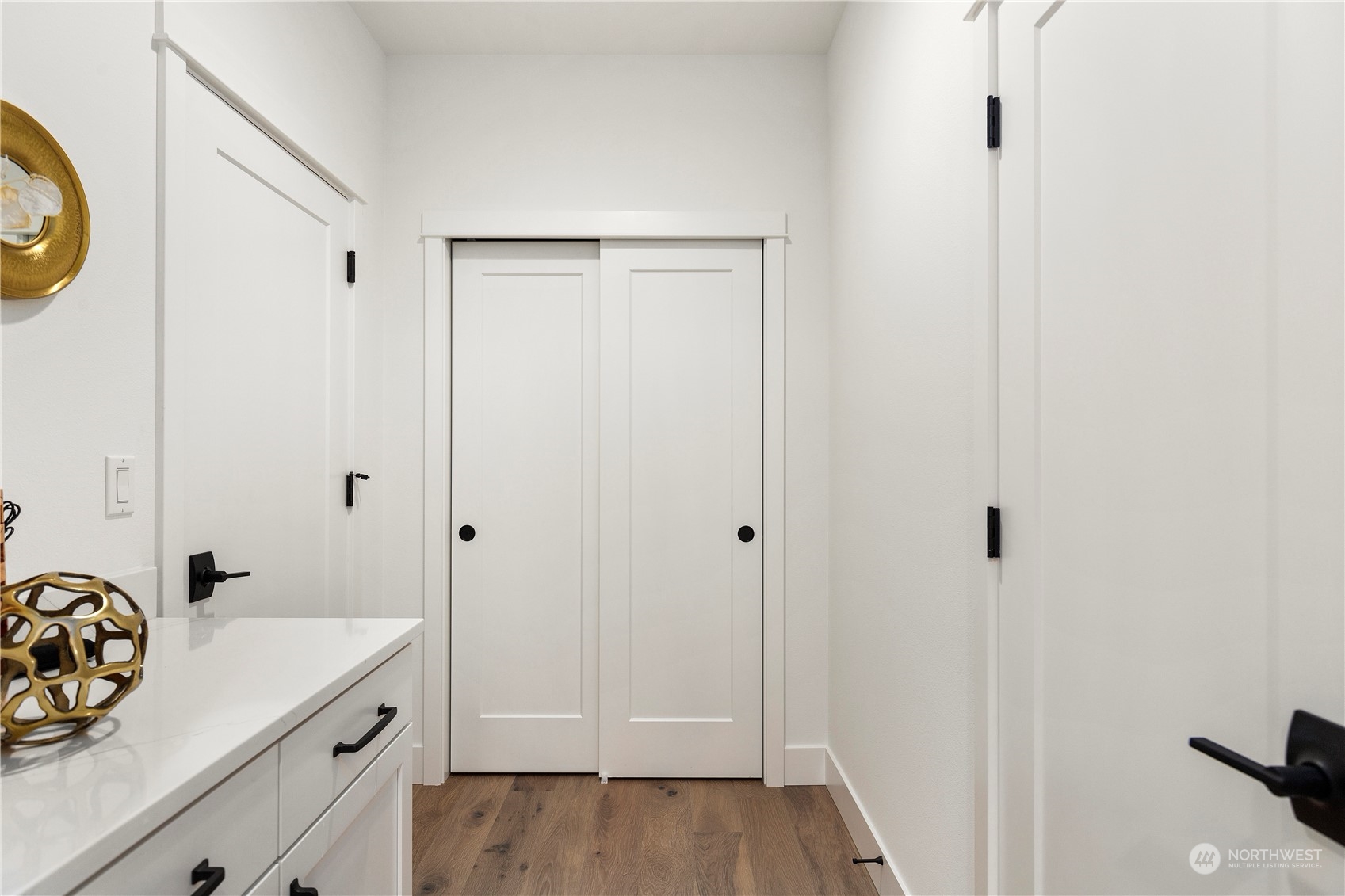 7 179th Place Southwest Bothell, WA 98012 - Photo 16 of 33 a view of a bathroom with a sink and a mirror