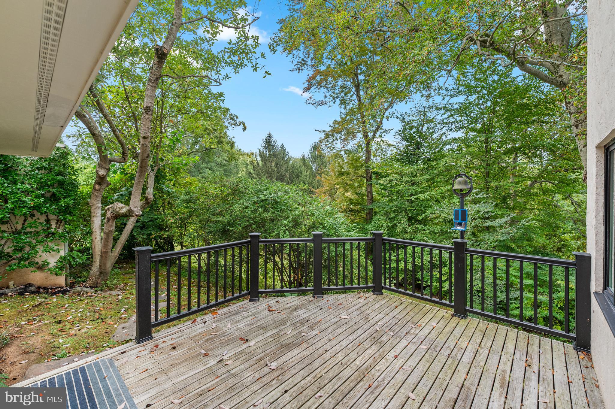 829 Black Rock Road Gladwyne, PA 19035 - Photo 12 of 20 a view of balcony with wooden floor and fence