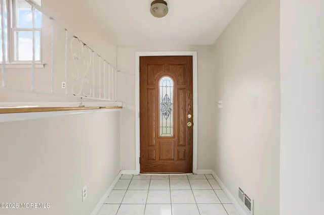 a view of an entryway door