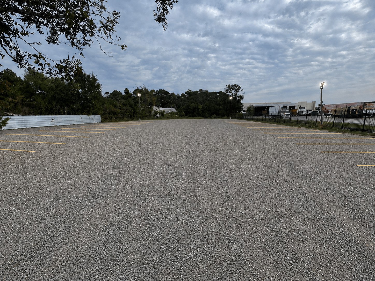 6920 Flintlock Road, Unit D Houston, TX 77040 - Photo 4 of 7 AI generated to show you what a Minimal Industrial Lot would look like built on this land for lease.