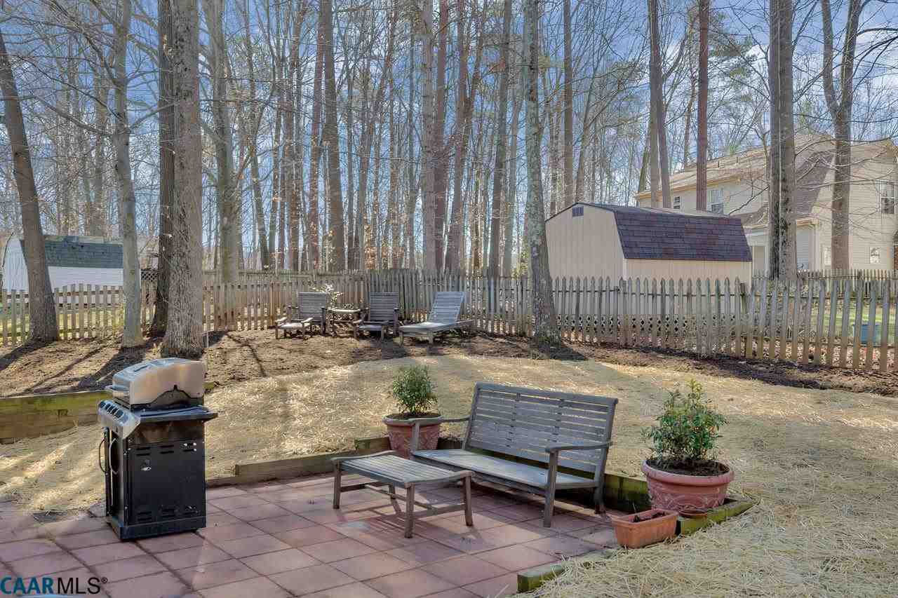 806 Harris Road Charlottesville, VA 22902 - Photo 17 of 20 a building outdoor space with patio furniture and potted plants