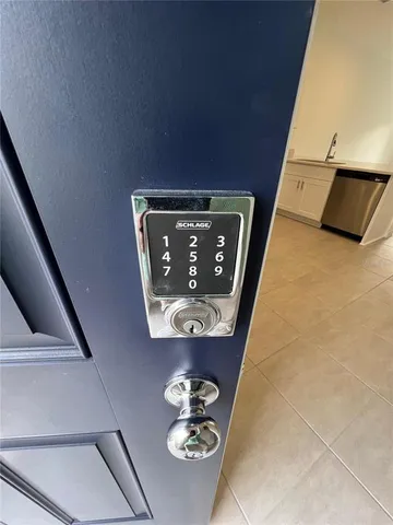 a front view of a house with entryway