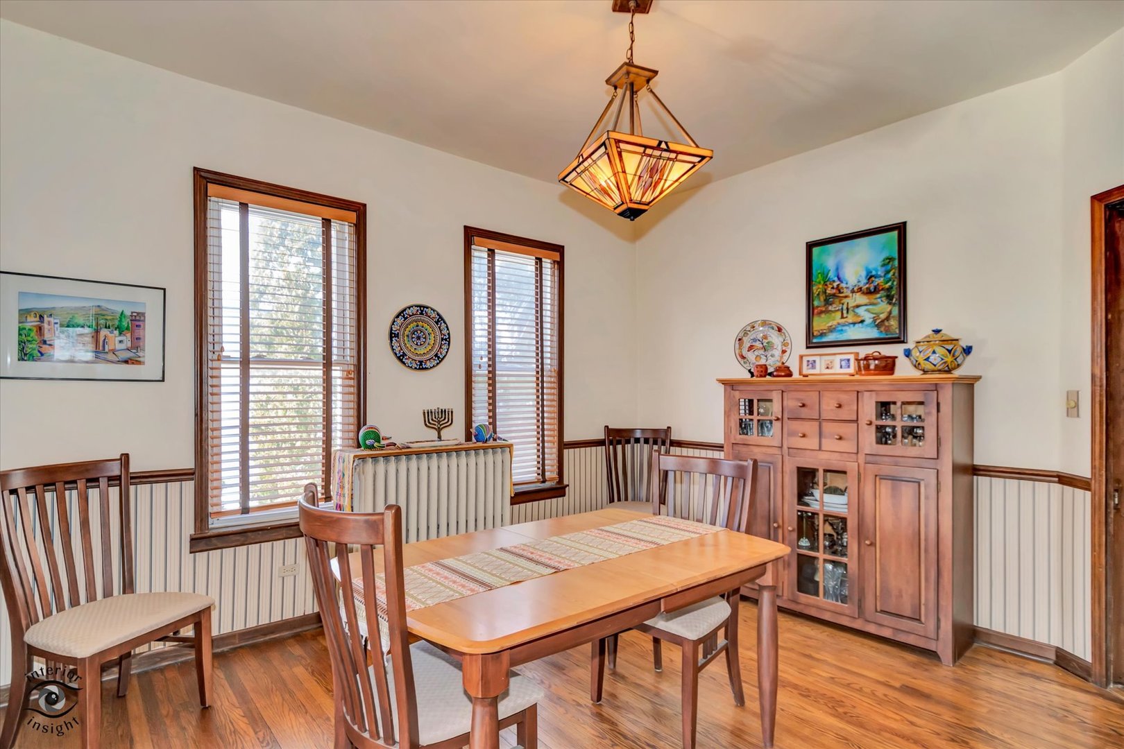 1650 West 105th Street Chicago, IL 60643 - Photo 11 of 43 a view of a dining room with furniture window and wooden floor