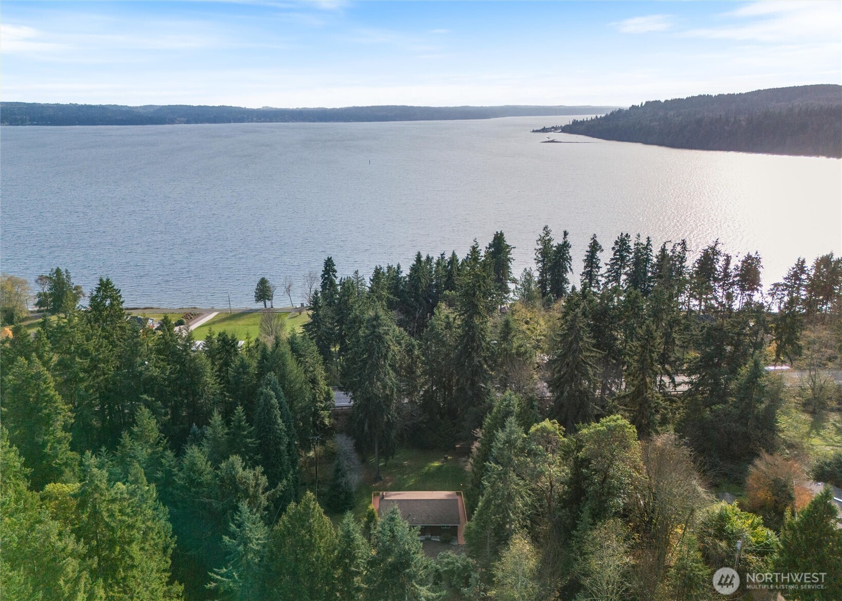 155 Blueberry Hill Road Port Ludlow, WA 98365 - Photo 38 of 39 a view of a city and a mountain view