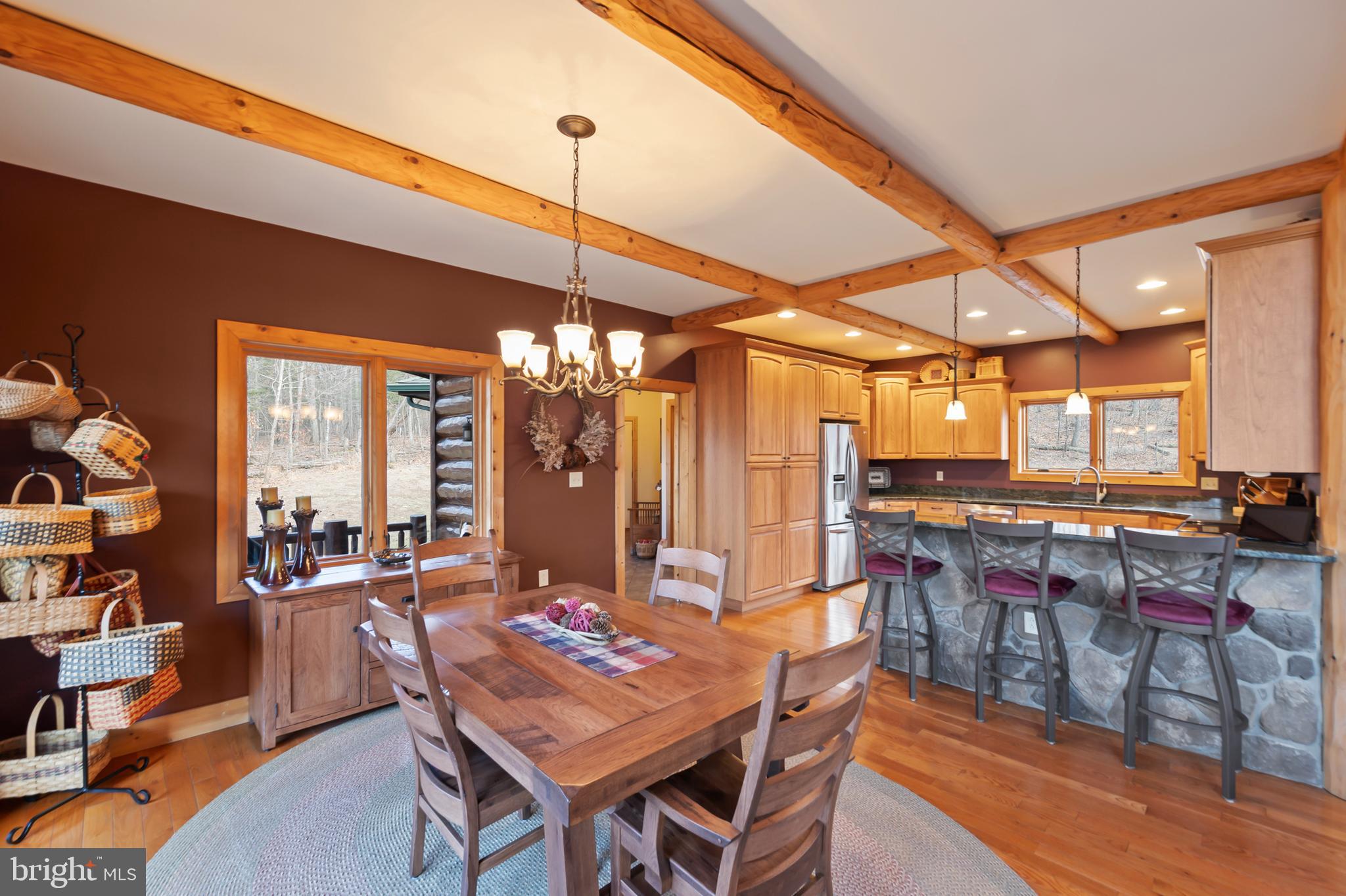 181 Signal Ridge Lane Winchester, VA 22603 - Photo 23 of 70 a view of a dining room with furniture window and outdoor view