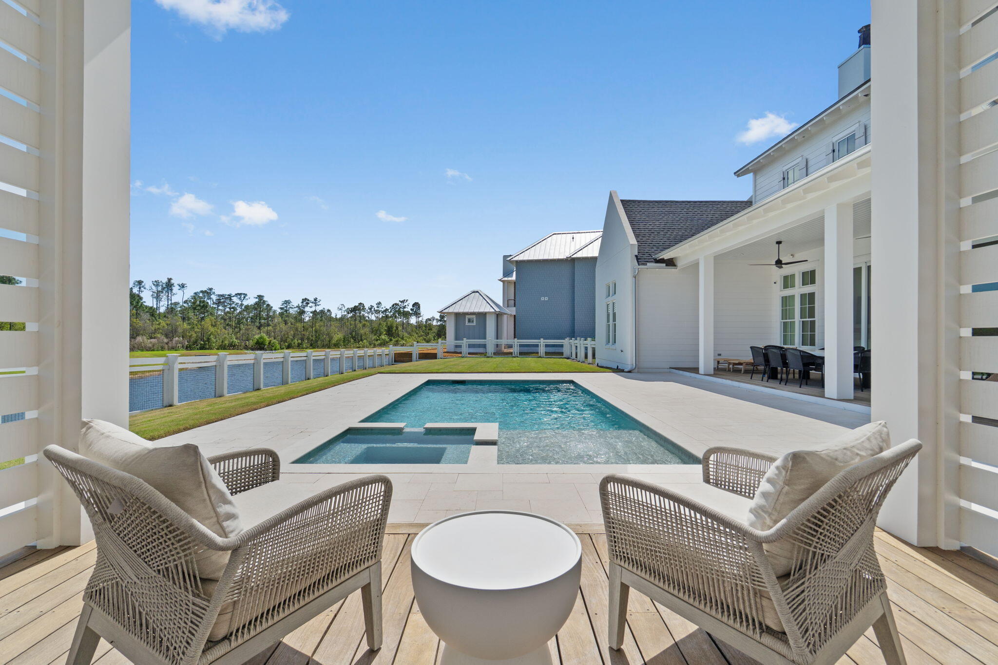 300 Windsong Dr Inlet Beach Inlet Beach, FL 32461 - Photo 2 of 97 Pool Overlooks Pond