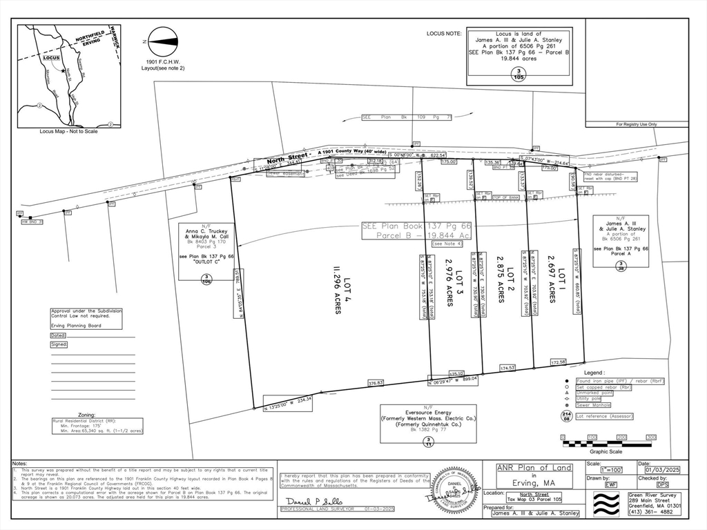 1-4 North Street Erving, MA 01344 - Photo 1 of 10 view of a black and white photo