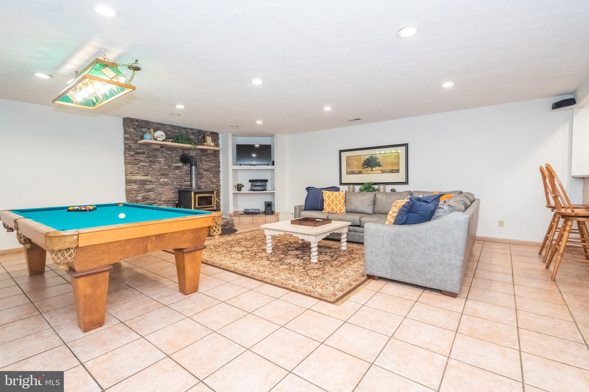 2345 Marsh Hill Road McHenry, MD 21541 - Photo 43 of 77 Lower-Level Family/Game Room