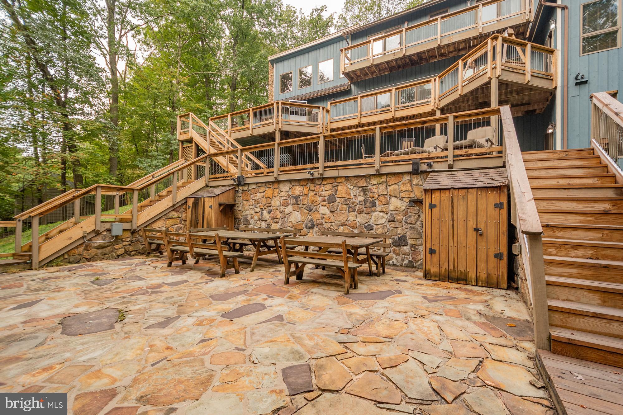 2345 Marsh Hill Road McHenry, MD 21541 - Photo 71 of 77 a view of a building with a bench