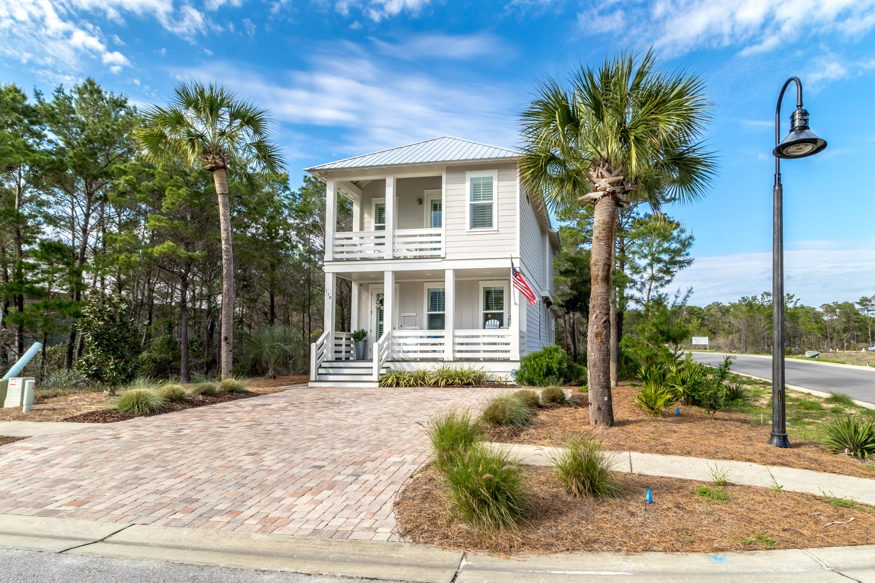 119 Michaela Lane Santa Rosa Beach, FL 32459 - Photo 24 of 28 a house view with a garden space