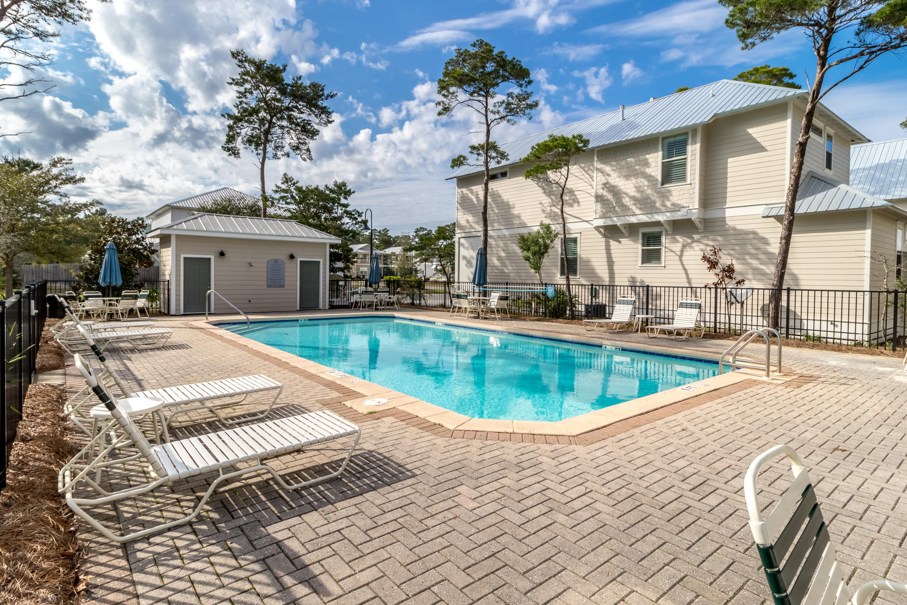 119 Michaela Lane Santa Rosa Beach, FL 32459 - Photo 28 of 28 a view of a house with a patio