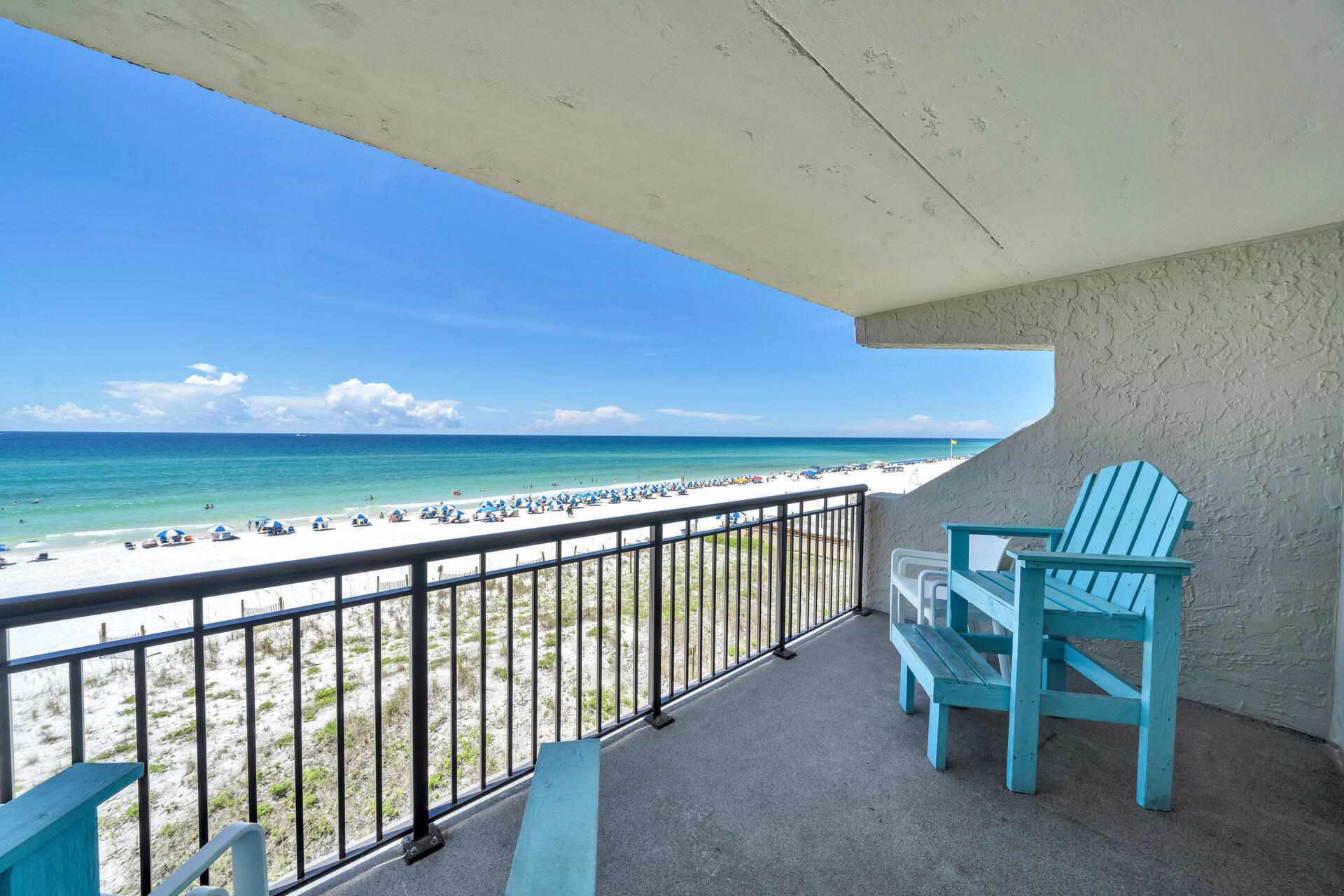 676 Santa Rosa Boulevard, Unit 4D Fort Walton Beach, FL 32548 - Photo 22 of 30 a view of a chairs and table in the balcony