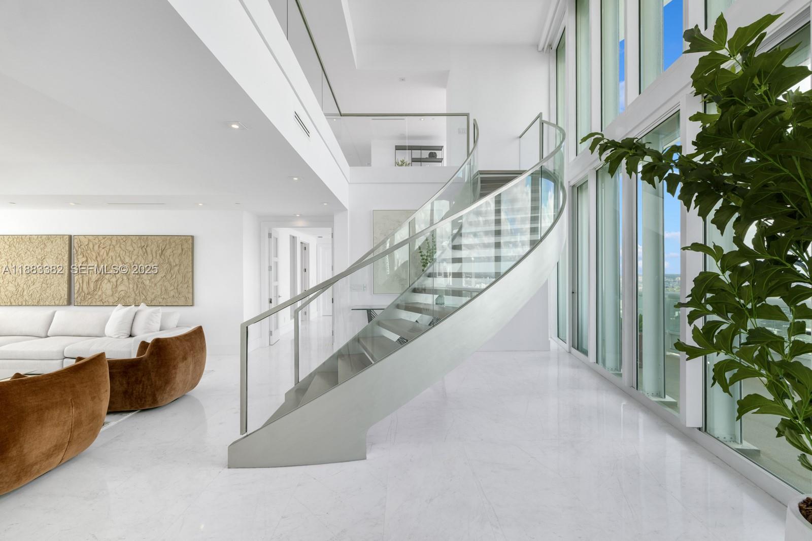 1643 Brickell Avenue, Unit PH4902 Miami, FL 33129 - Photo 6 of 38 a view of entryway and hall