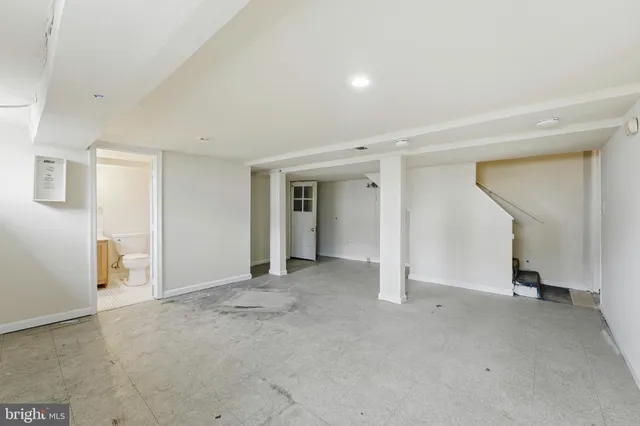 a view of empty room