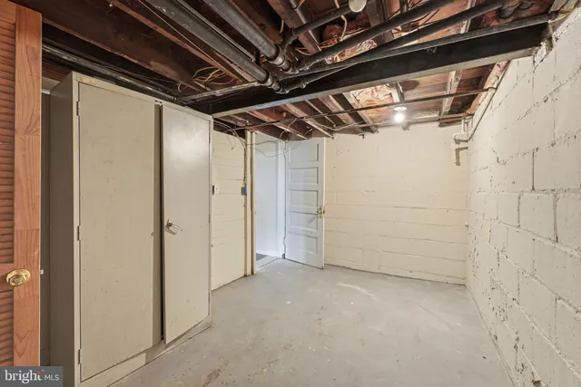 a view of empty room