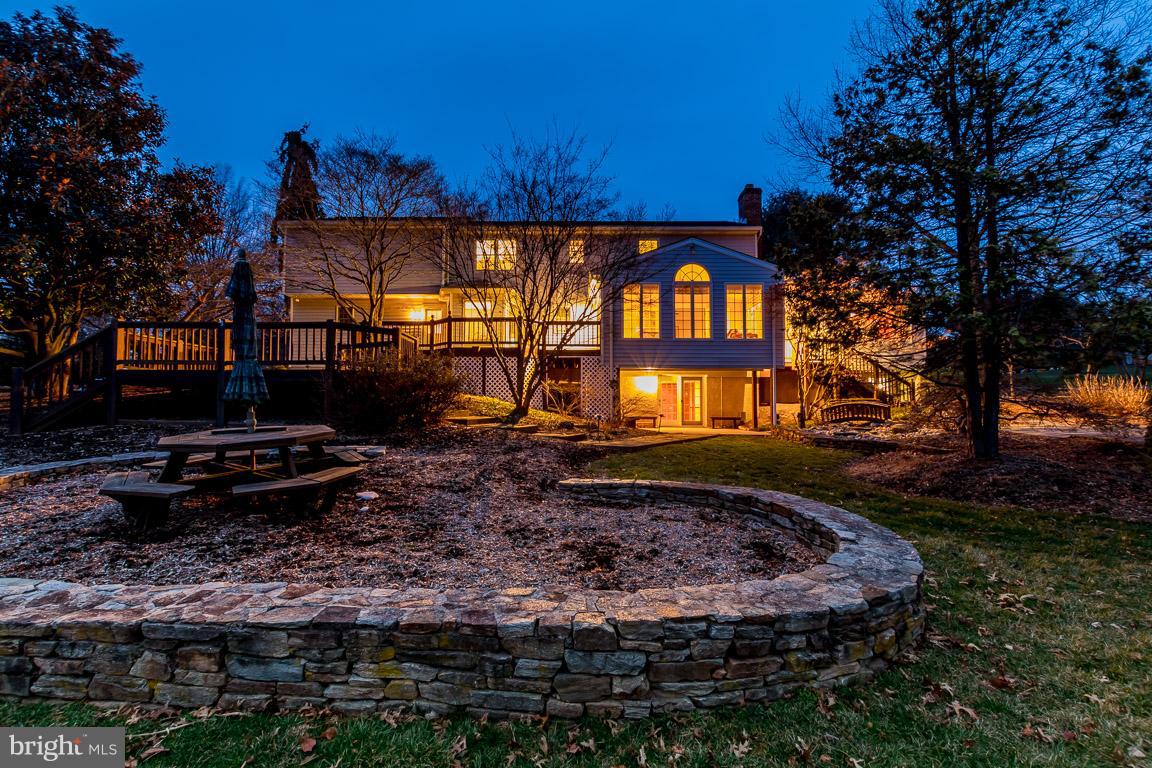14013 Foxland Road Phoenix, MD 21131 - Photo 2 of 30 Twilight view from back lawn