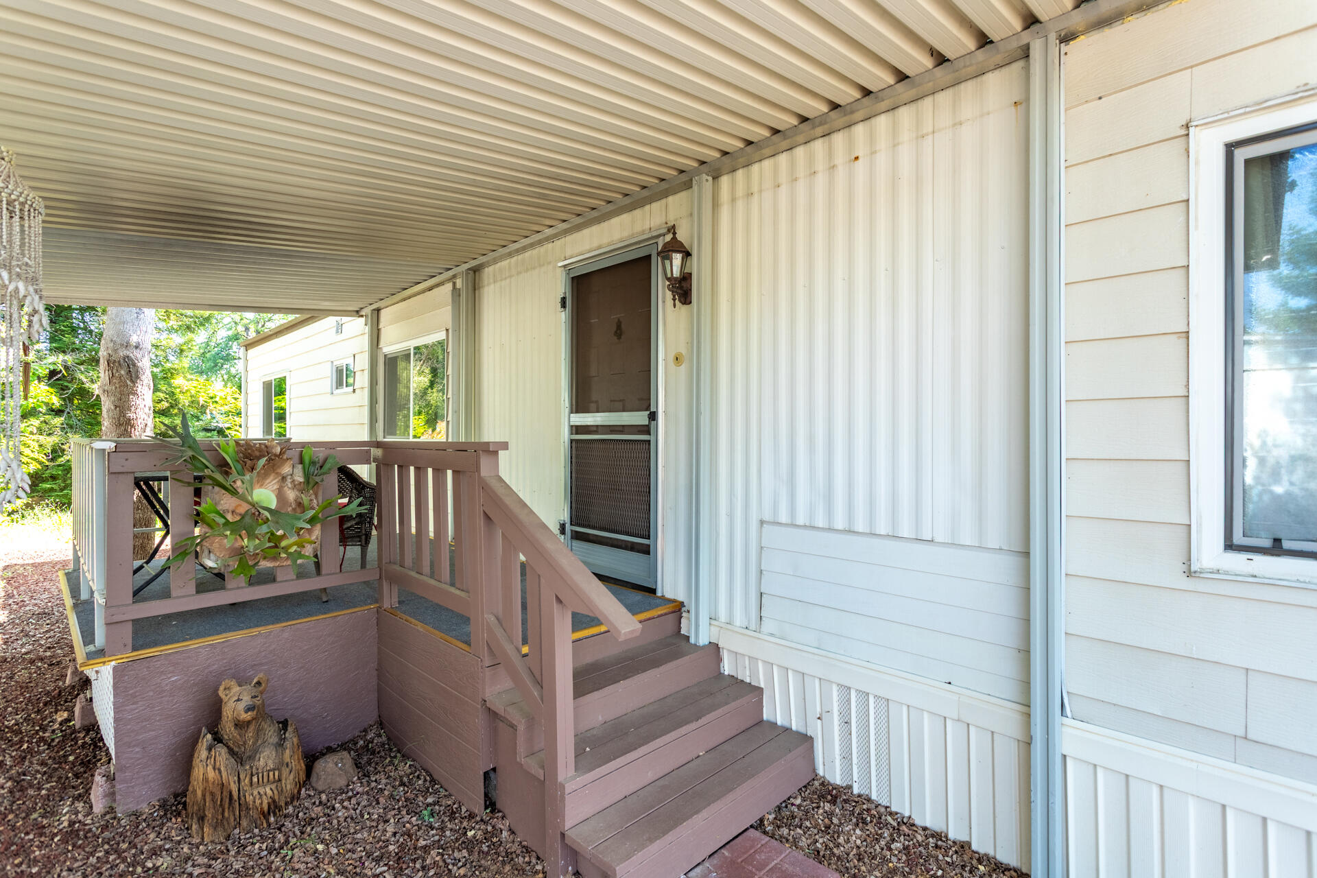1272 Mountain Shadows Boulevard Redding, CA 96003 - Photo 16 of 22 a view of stairs and an outdoor space