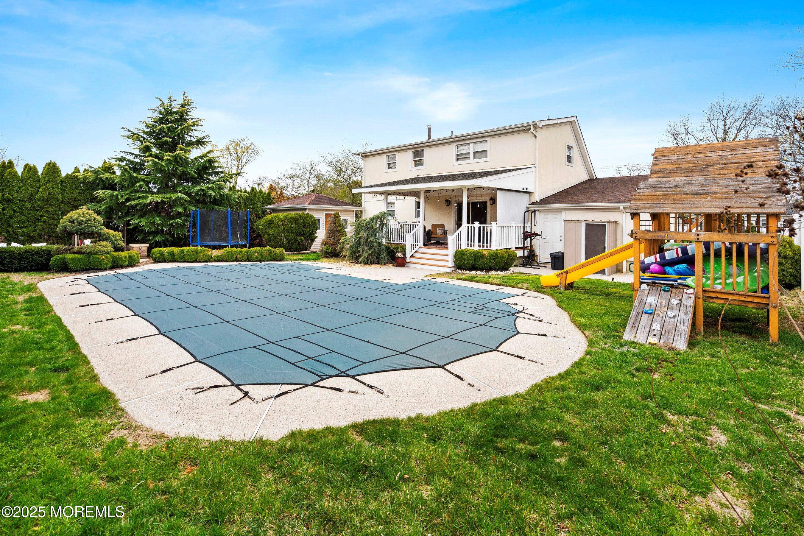 21 Drexel Drive Jackson, NJ 08527 - Photo 23 of 36 a view of an house with backyard space and porch