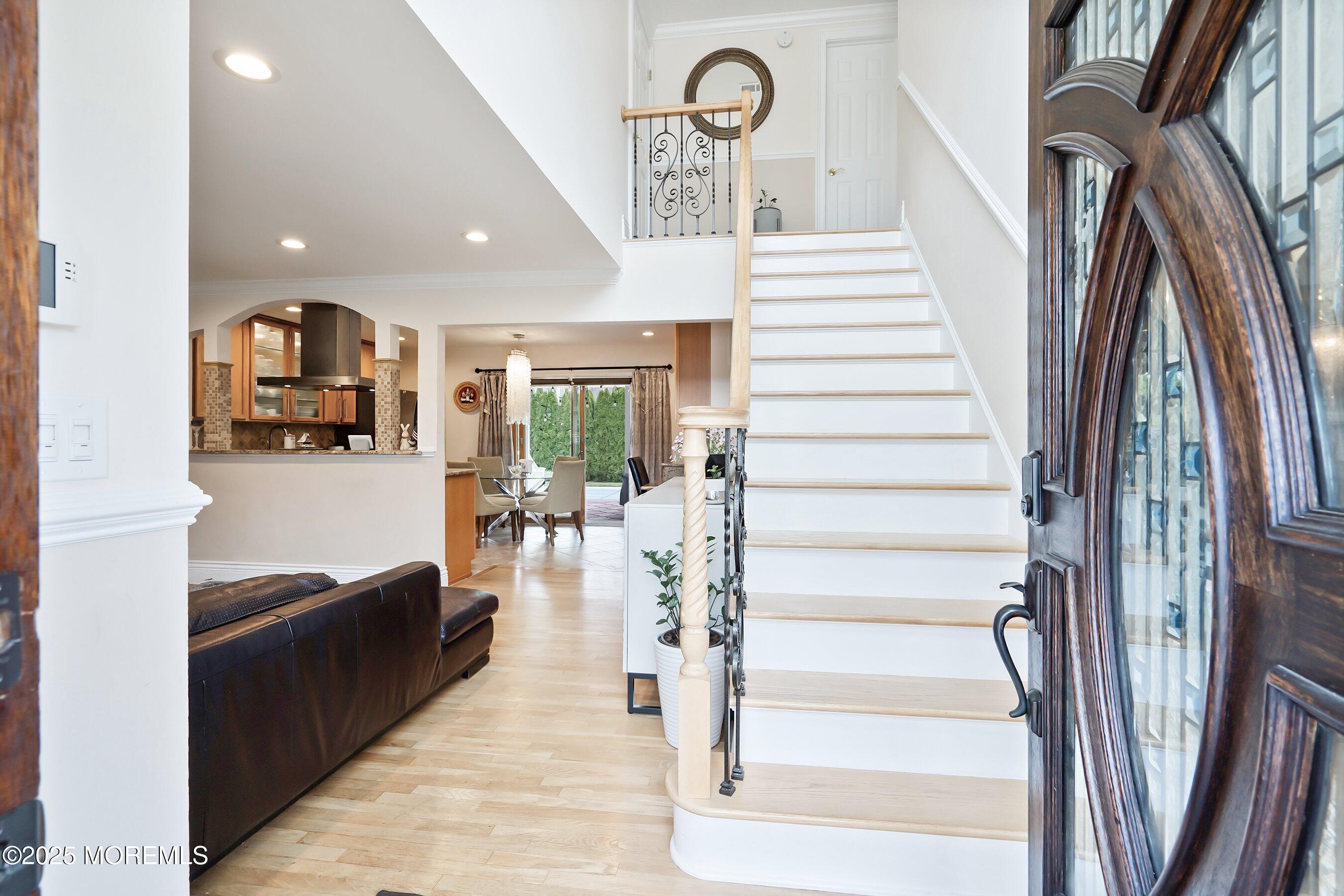 21 Drexel Drive Jackson, NJ 08527 - Photo 4 of 36 a view of entryway and hall with dining room