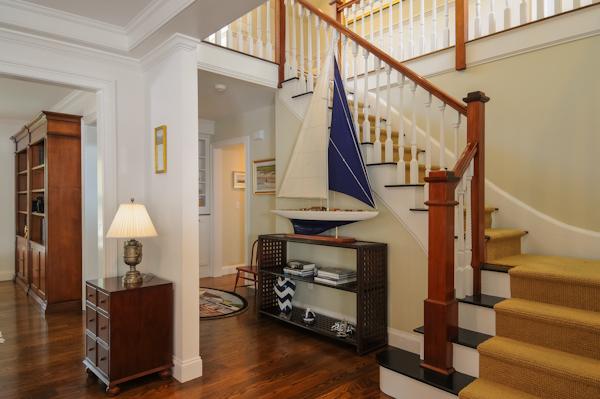 123 Bunker Hill Road Barnstable, MA 02655 - Photo 11 of 18 a view of entryway and hall with wooden floor