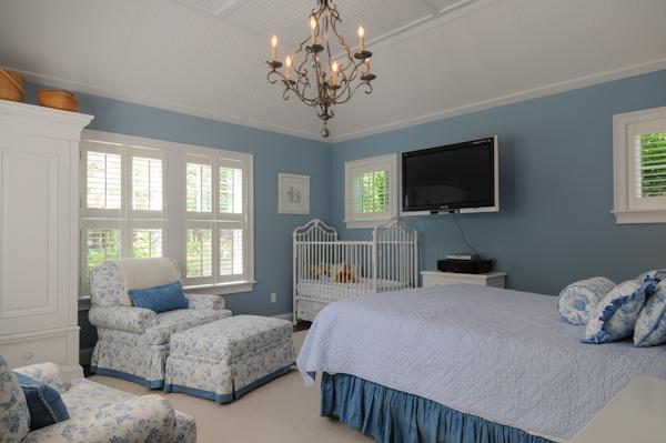123 Bunker Hill Road Barnstable, MA 02655 - Photo 8 of 18 a bedroom with bed a flat tv screen and a dresser