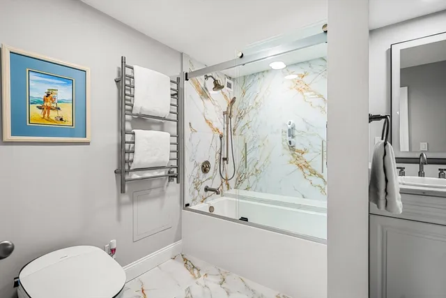 a view of a walk in closet