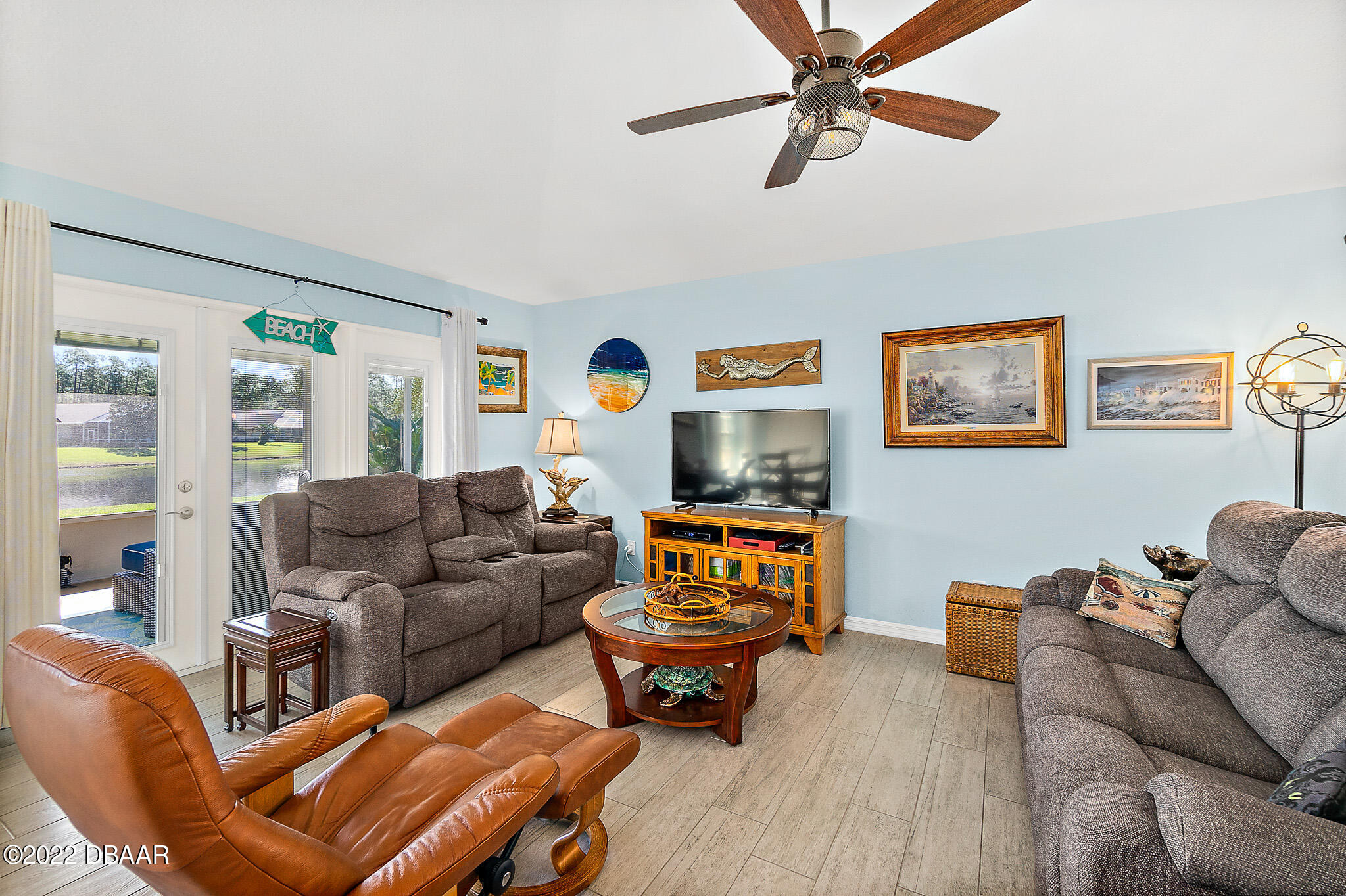 905 Brookridge Lane Ormond Beach, FL 32174 - Photo 17 of 47 Doors Lead to Lanai