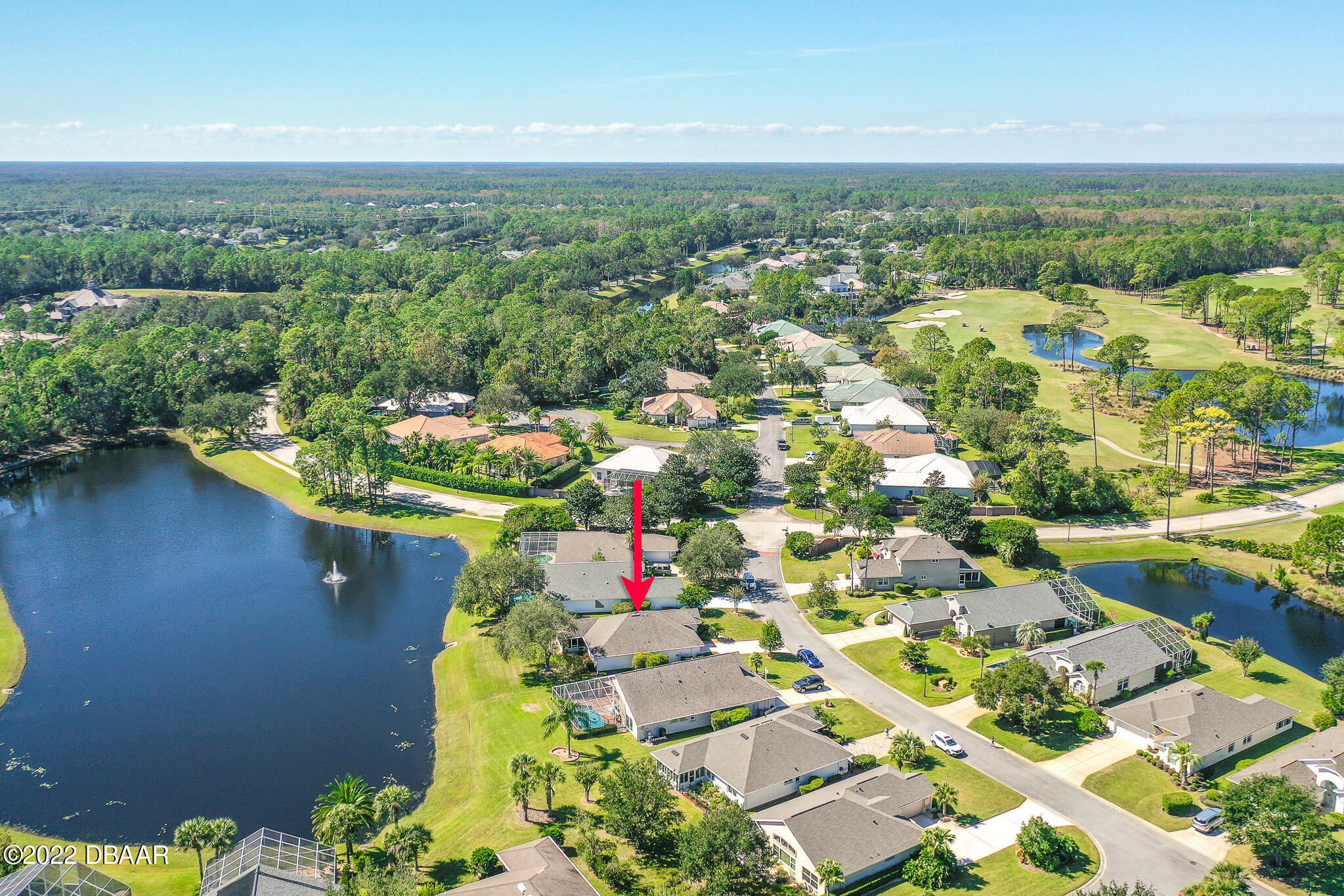 905 Brookridge Lane Ormond Beach, FL 32174 - Photo 43 of 47 Aerial View of Property