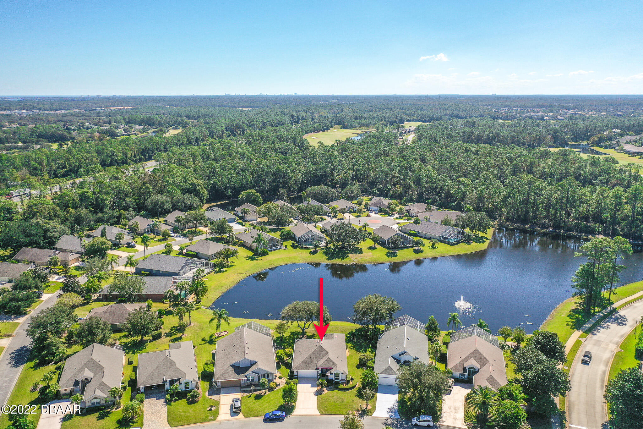 905 Brookridge Lane Ormond Beach, FL 32174 - Photo 44 of 47 Aerial View of Neighborhood
