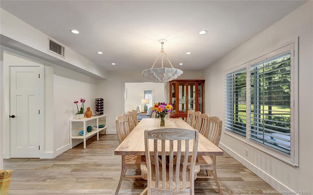 26 Rio Vista Drive Stuart, FL 34996 - Photo 16 of 58 a view of a dining room with furniture window and outside view
