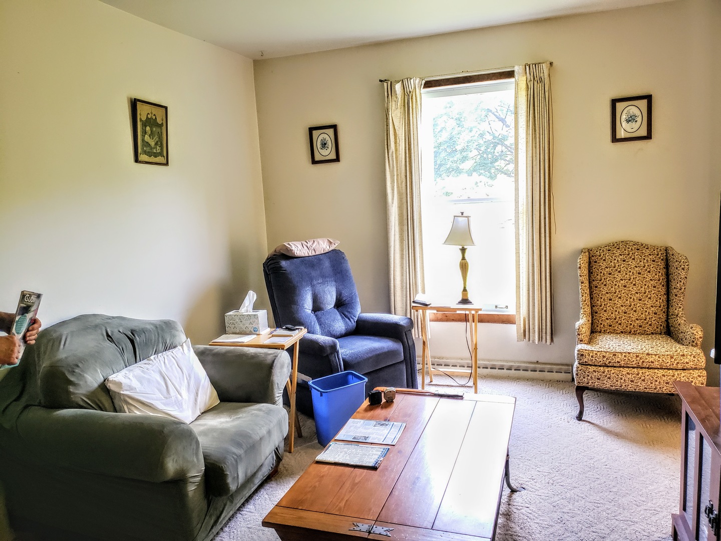 7120 A Tryon Grove Road Richmond, IL 60071 - Photo 13 of 23 a living room with furniture and a window