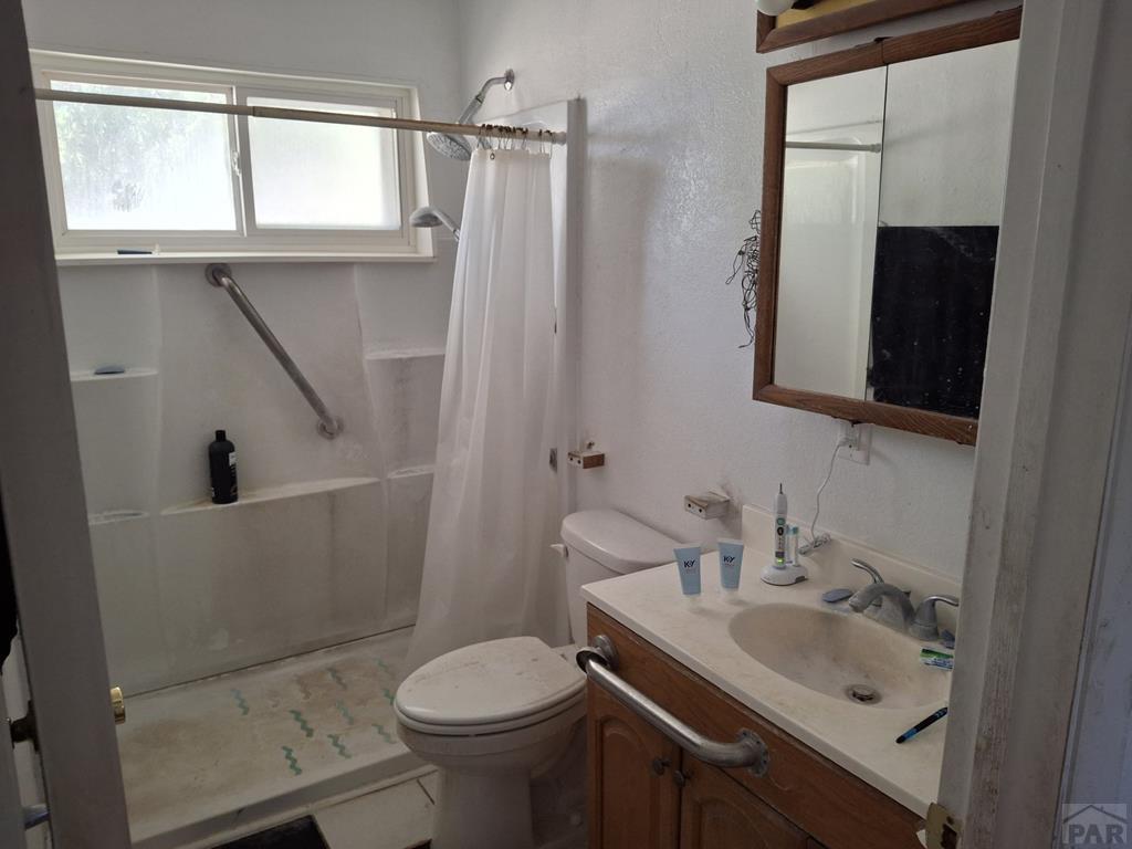 214 3rd Street Fowler, CO 81039 - Photo 8 of 15 a bathroom with a sink toilet and tub