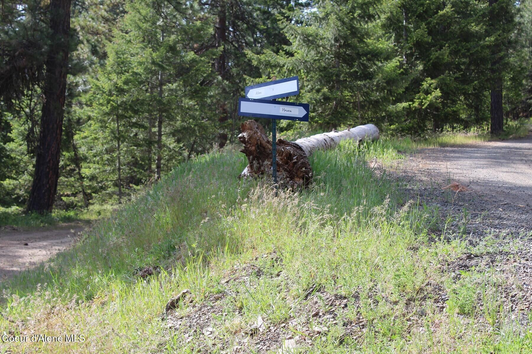 881-2714 South Allen Road Coeur D'Alene, ID 83814 - Photo 18 of 54 Two Parcel Access Driveway Fork